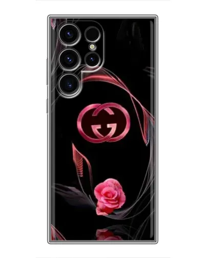 Чехол для Blackview Wave 2C с картинкой «Gucci — неоновая роза»