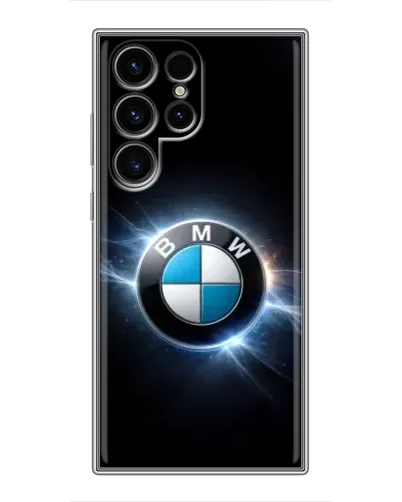 Чехол для Blackview Wave 2C с картинкой «BMW — неоновое сияние»