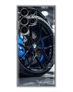 Чехол для Blackview Wave 2C с картинкой «Колесо BMW вблизи»