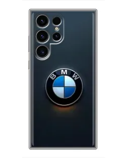 Чехол для Blackview Wave 2C с картинкой «Логотип BMW — минимализм»