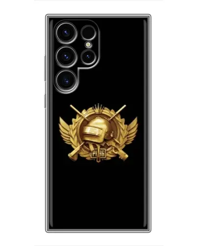 Чохол для Blackview Wave 2C з картинкою «PUBG — помаранчевий градієнт»