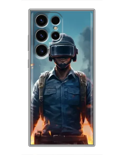Чохол для Blackview Wave 2C з картинкою «PUBG — реалістичний герой»