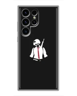 Чохол для Blackview Wave 2C з картинкою «PUBG — силует воїна»