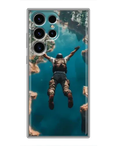 Чохол для Blackview Wave 2C з картинкою «PUBG — вільне падіння»