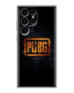 Чохол для Blackview Wave 2C з картинкою «PUBG — золотий логотип»