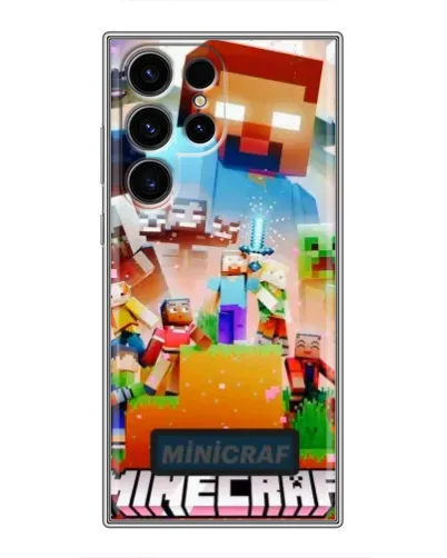 Чохол для Blackview Wave 2C з картинкою «Minecraft герої гри»