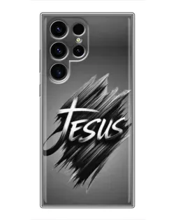 Чехол для Blackview Wave 2C с картинкой «Надпись Jesus Graffiti»