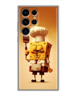 Чохол для Blackview Wave 2C з картинкою «Губка Боб кухар»