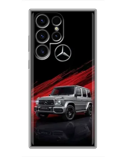 Чехол для Blackview Wave 2C с картинкой «Mercedes G-Class красный»