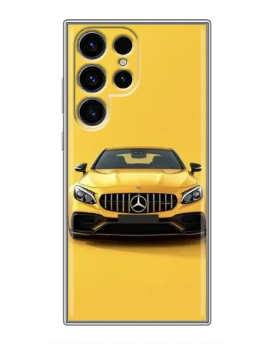 Чехол для Blackview Wave 2C с картинкой «Желтый Mercedes GT»