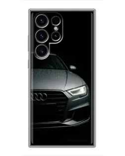 Чехол для Blackview Wave 2C с картинкой «Audi — детализация кузова»