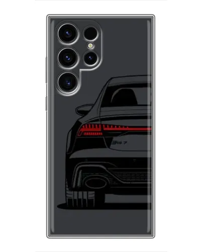 Чехол для Blackview Wave 2C с картинкой «Задняя часть Audi — арт»