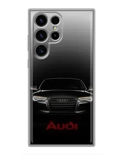 Чехол для Blackview Wave 2C с картинкой «Audi — градиентный контур»