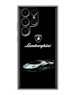 Чехол для Blackview Wave 2C с картинкой «Логотип Lamborghini классика»