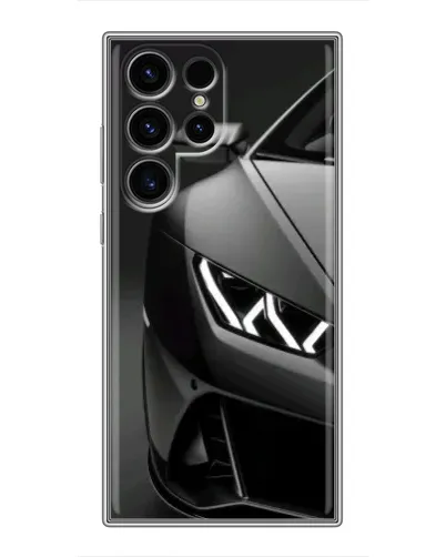Чехол для Blackview Wave 2C с картинкой «Lamborghini фары детализация»