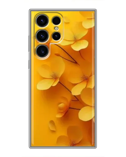 Чехол для Blackview Wave 2C с картинкой «Золотые лепестки»