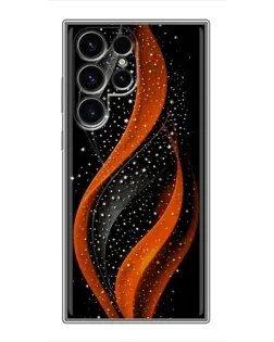 Чехол для Blackview Wave 2C с картинкой «Огненная звездная волна»