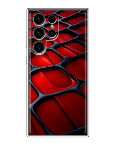 Чехол для Blackview Wave 2C с картинкой «Красная глянцевая сетка» Чехол для Blackview Wave 2C с картинкой «Красная глянцевая сетка»