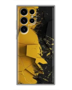 Чехол для Blackview Wave 2C с картинкой «Золотые осколки геометрии»