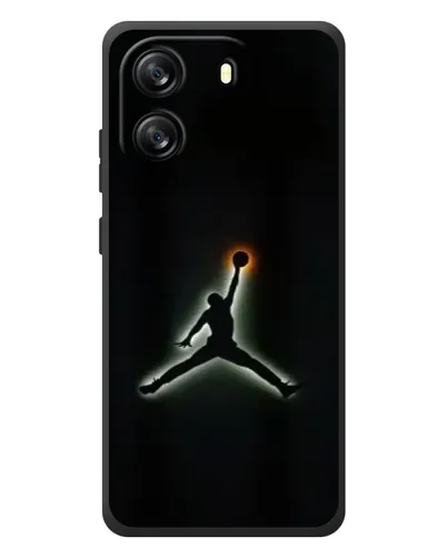 Чехол для Blackview Wave 6C с картинкой «Jordan Gradient Logo»