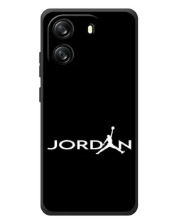 Чехол для Blackview Wave 6C с картинкой «Jordan White Logo»