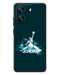 Чехол для Blackview Wave 6C с картинкой «Jordan Blue Fire»