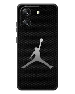 Чехол для Blackview Wave 6C с картинкой «Jordan Dark Carbon»
