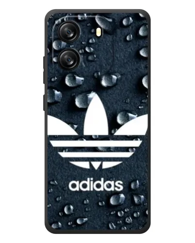 Чехол для Blackview Wave 6C с картинкой «Adidas Trefoil Blue»