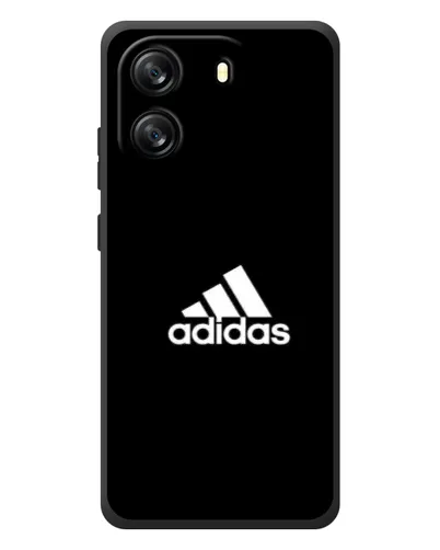 Чехол для Blackview Wave 6C с картинкой «Черная классика Adidas»