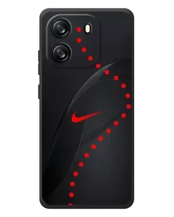 Чехол для Blackview Wave 6C с картинкой «Абстрактный дизайн Nike»