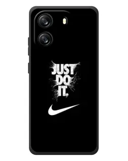 Чехол для Blackview Wave 6C с картинкой «Текстовый принт Nike»