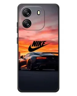 Чехол для Blackview Wave 6C с картинкой «Nike и суперкар»