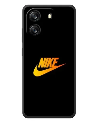 Чехол для Blackview Wave 6C с картинкой «Золотой логотип Nike»