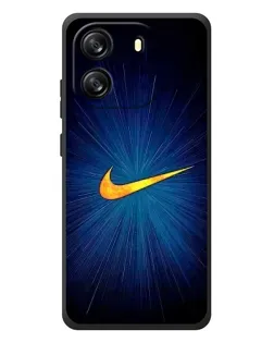 Чохол для Blackview Wave 6C з картинкою «Синій пульс Nike»