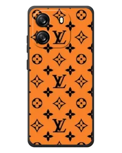 Чехол для Blackview Wave 6C с картинкой «Оранжевый стиль LV»