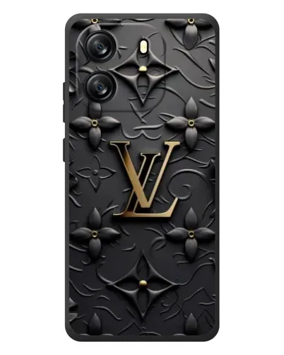 Чехол для Blackview Wave 6C с картинкой «Кожаная текстура LV»