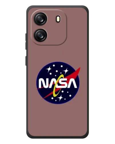 Чехол для Blackview Wave 6C с картинкой «NASA — ретро космос»