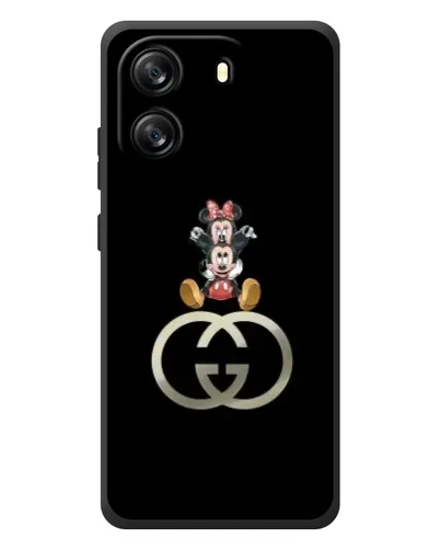 Чехол для Blackview Wave 6C с картинкой «Минни Маус на лого» Чехол для Blackview Wave 6C с картинкой «Минни Маус на лого»