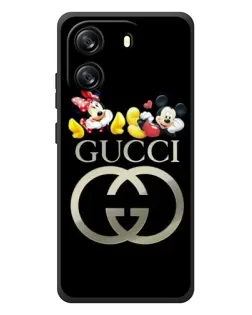 Чехол для Blackview Wave 6C с картинкой «Gucci — герои Disney»
