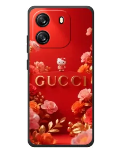 Чехол для Blackview Wave 6C с картинкой «Gucci — золотой сад»