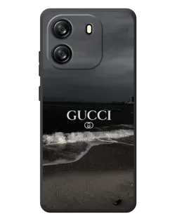 Чехол для Blackview Wave 6C с картинкой «Gucci — морской прибой»