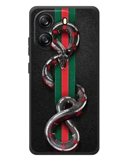 Чохол для Blackview Wave 6C з картинкою «Gucci — змія на смузі»