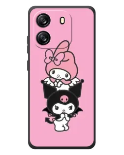 Чехол для Blackview Wave 6C с картинкой «My Melody и Kuromi»
