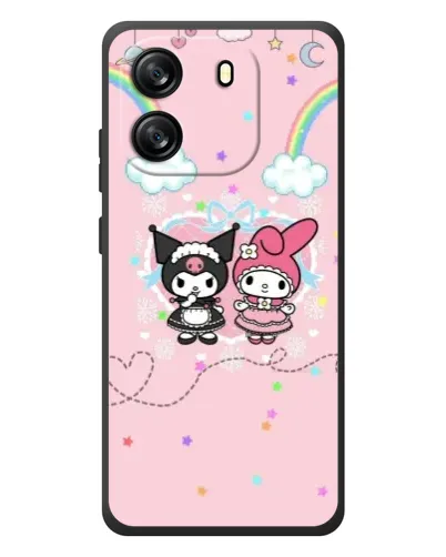 Чехол для Blackview Wave 6C с картинкой «My Melody и Kuromi» Чехол для Blackview Wave 6C с картинкой «My Melody и Kuromi»