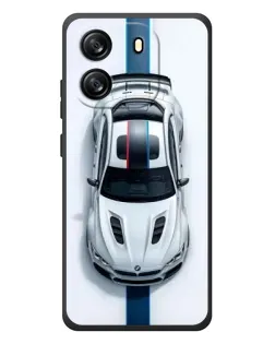 Чехол для Blackview Wave 6C с картинкой «Вид сверху — BMW M»