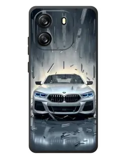 Чехол для Blackview Wave 6C с картинкой «BMW в свете фар»
