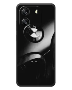 Чехол для Blackview Wave 6C с картинкой «Эмблема BMW — макро»