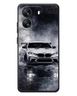Чехол для Blackview Wave 6C с картинкой «BMW сквозь туман»