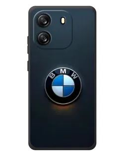 Чехол для Blackview Wave 6C с картинкой «Логотип BMW — минимализм»