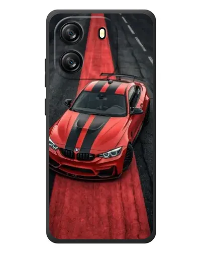 Чехол для Blackview Wave 6C с картинкой «BMW на красной дорожке»